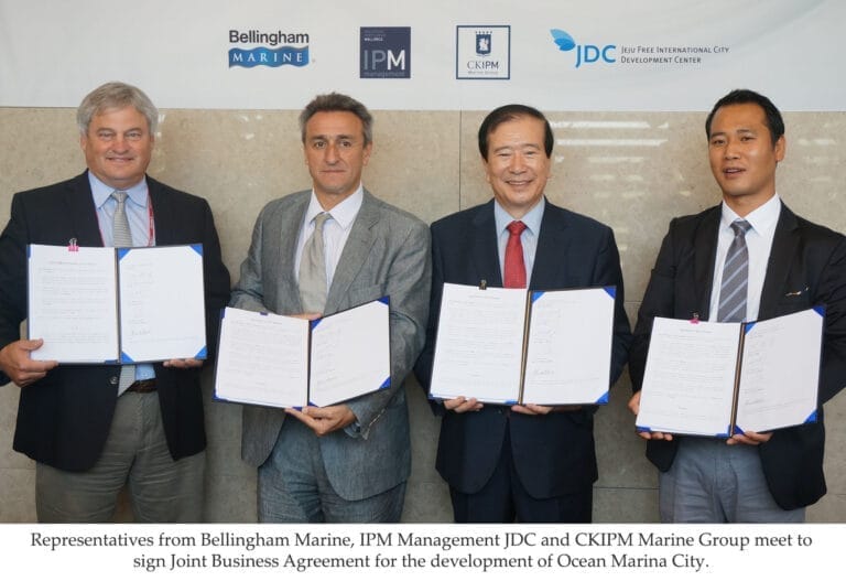 Illustrative image for Jeju Island marina development: Bellingham Marine