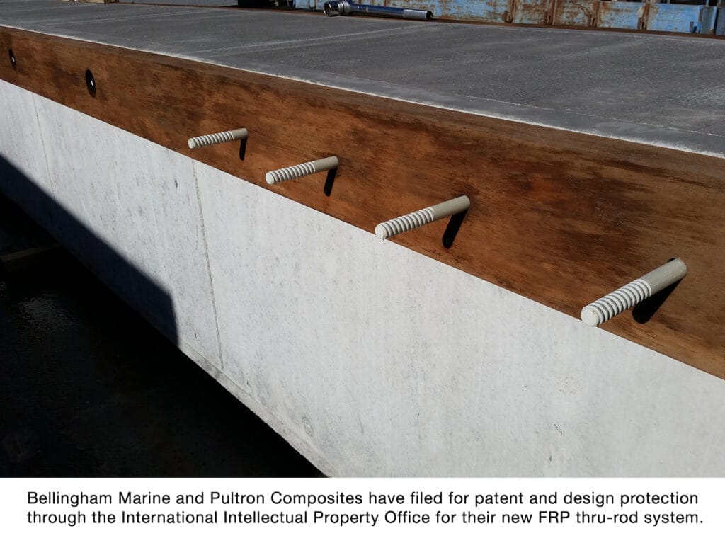 Bellingham Marine announces patent pending status of FRP thru-rods