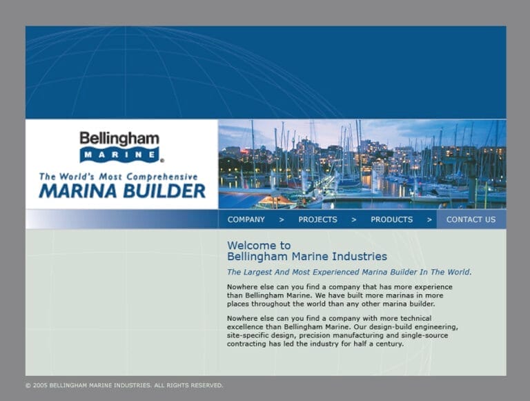 Illustrative image for Bellingham Marine new website: BMI6012_web07