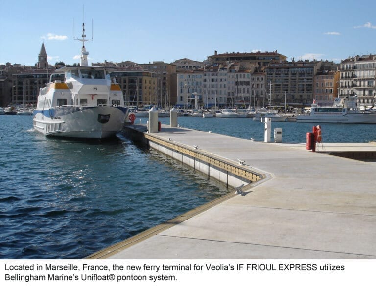Illustrative image for ferry terminal safety standards: BMI6023_VeoliaFerry07
