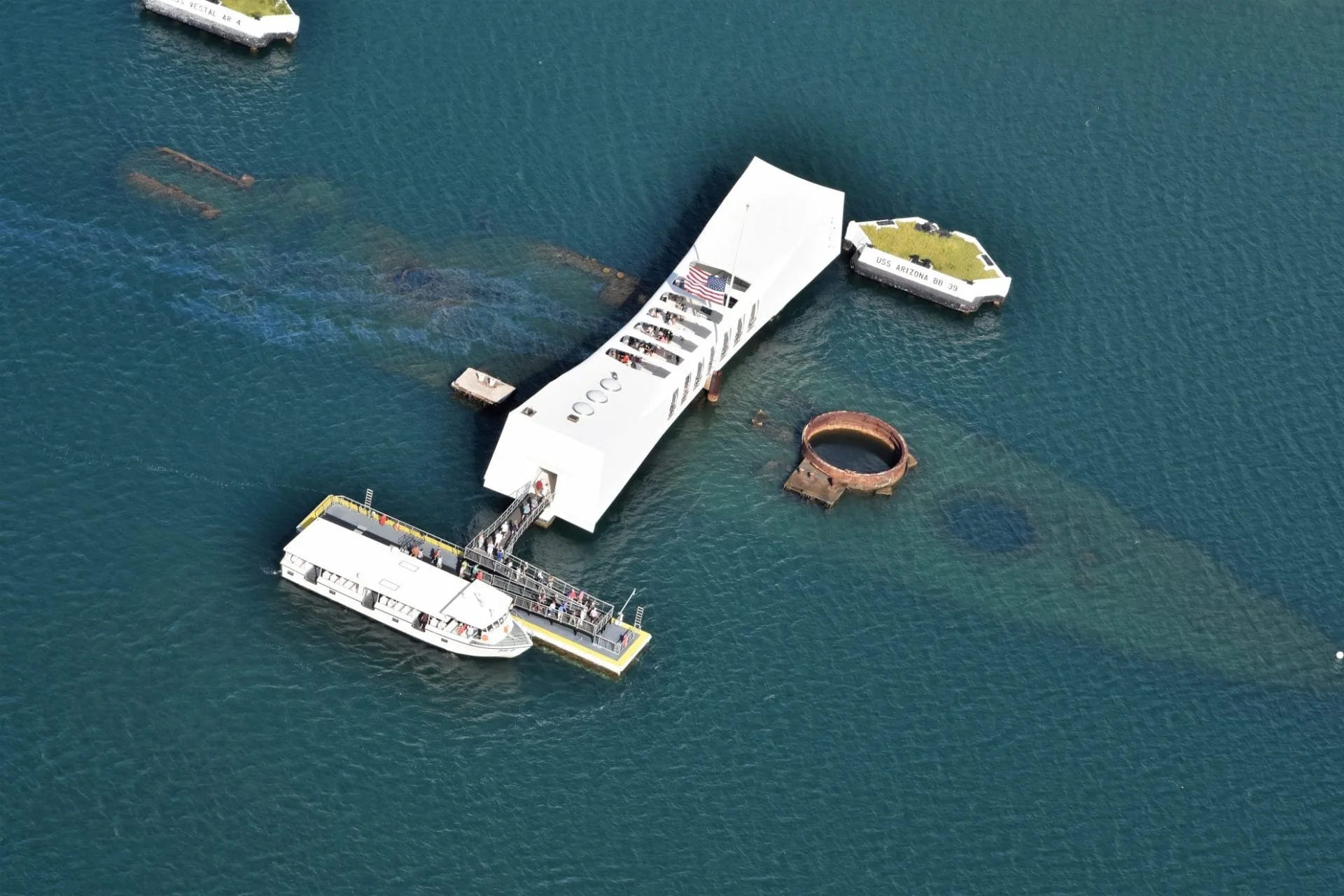 USS Arizona Passenger Ferry Platform 2